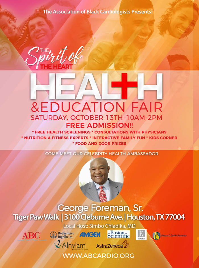 Houston Health and Education Fair | Association of Black Cardiologists